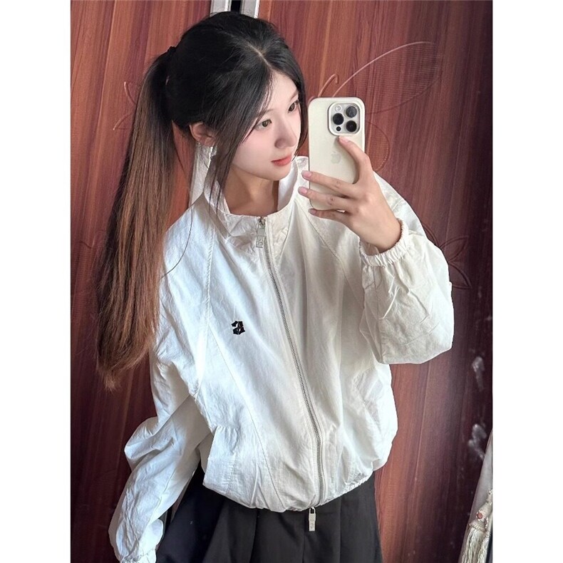 网图现货美式宽松复古UPF50+立领防晒外套FS112/P45，男装防晒衣，星座205-3