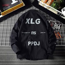 2021春秋季新日系网格风大码潮男印花翻领工装夹克外套J965-P85，男装夹克，电商A001