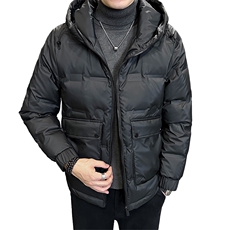 AK87881钱塘2020-3百搭简约时尚休闲冬季厚款中年男士羽绒服P170，男装羽绒服，钱塘207-3