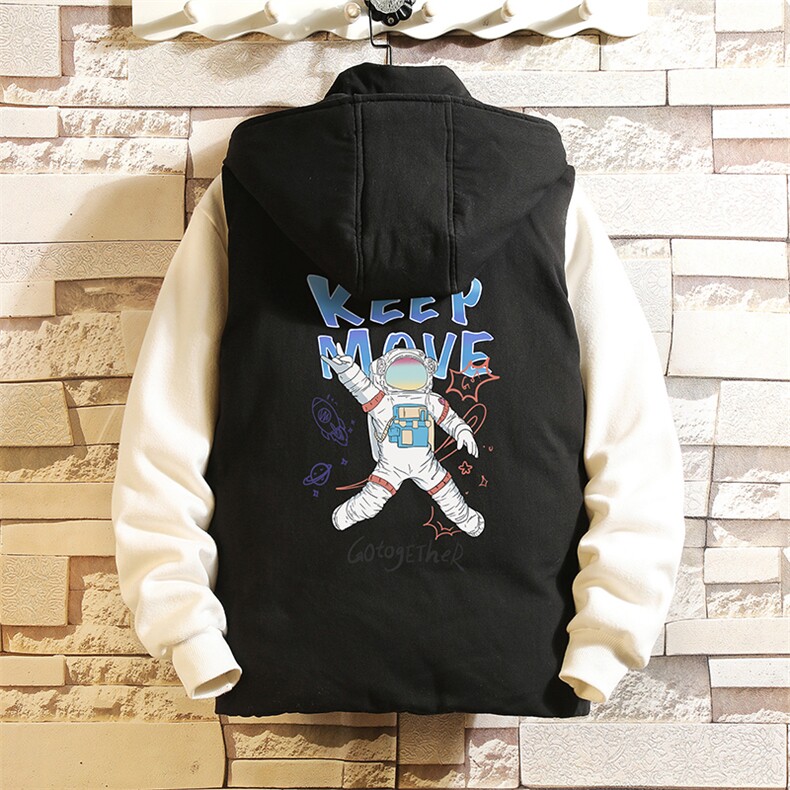 MJ47175-P80棉马甲男士大码加厚棉背心男坎肩男砖墙，男装背心/马甲，电商A040A