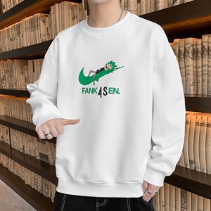 好质量！男士长袖t恤印花卫衣男秋季潮牌衣服潮流百搭W629图片