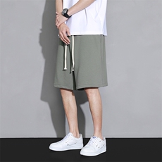 纯色短卫裤男士潮牌百搭短裤夏季简约休闲五分裤HX1025TP30控价48，男装休闲裤，电商A102