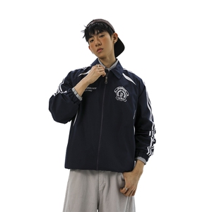 美式学院风刺绣设计大码M-5XL无影墙棒球服夹克男JK78073P79控128图片