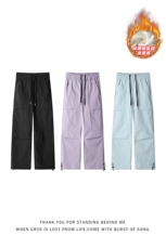 2025冬季新款面层：聚酯纤维HK5166J加绒-P70控108，男装休闲裤，电商A001-1
