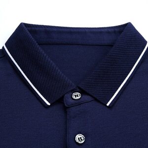2021夏季新款T恤衫男纯色桑蚕丝短袖 70%棉30%桑蚕丝图片