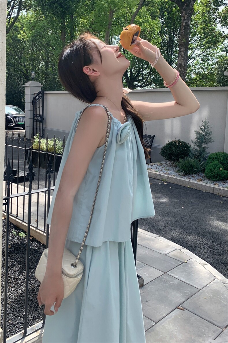 夏装大量现货！吊带上衣仙气两件套2C133-8933P135K188,女装套装/套裙,2C133