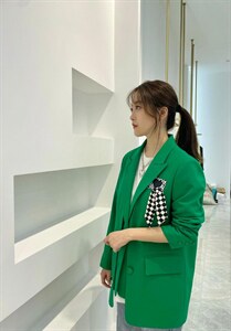 现货 春季新款 欧美风时尚减龄的西装，女装西装，依芙恩(5F)