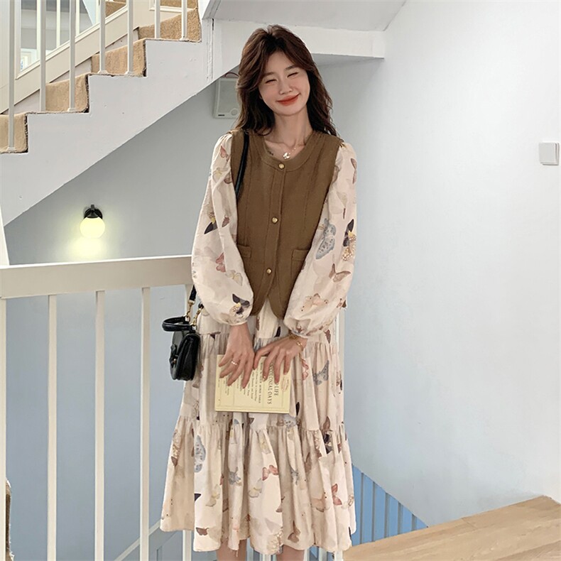 【有货】马甲蝴蝶套装A3301P165K238单裙P120,女装套装/套裙,2D113