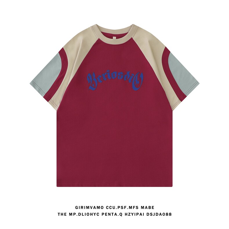 白底佛电商A188-DT7910-TP40200克小毛圈50棉50纤维T恤控68，男装T恤，电商A188