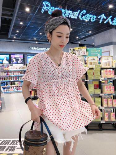 一杭主推款点点娃娃衫，女装，一杭