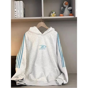 5235-P50男女同款休闲 秋冬连帽卫衣帽有订标薄款/加绒图片