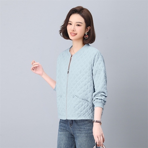 减龄polo外套女春款宽松短款小个子休闲开衫上衣Y15439图片