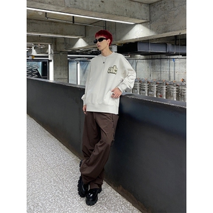 B221 美式街头hiphop宽松户外工装休闲裤子 LK23116-P60 控78图片
