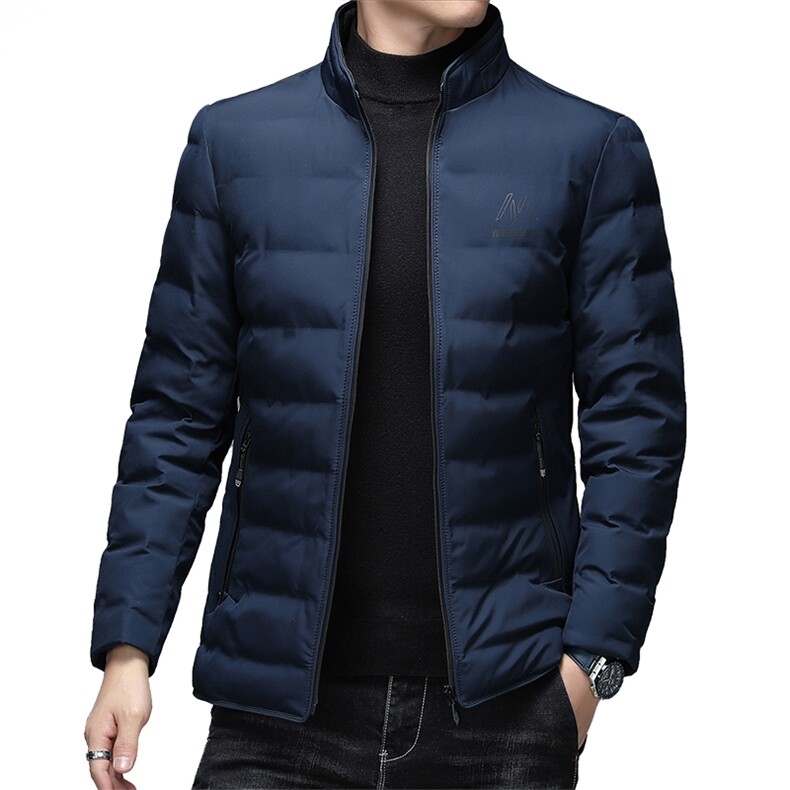 新款冬季中年纯色羽绒爸爸装厚男棉衣保暖男装外套SFT98008-P170,男装棉衣,电商B212（原钱塘6029）
