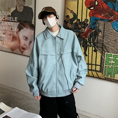 特P90无差价新款百搭春秋时尚简约夹克外套-HJ5709港风，男装夹克，电商A003