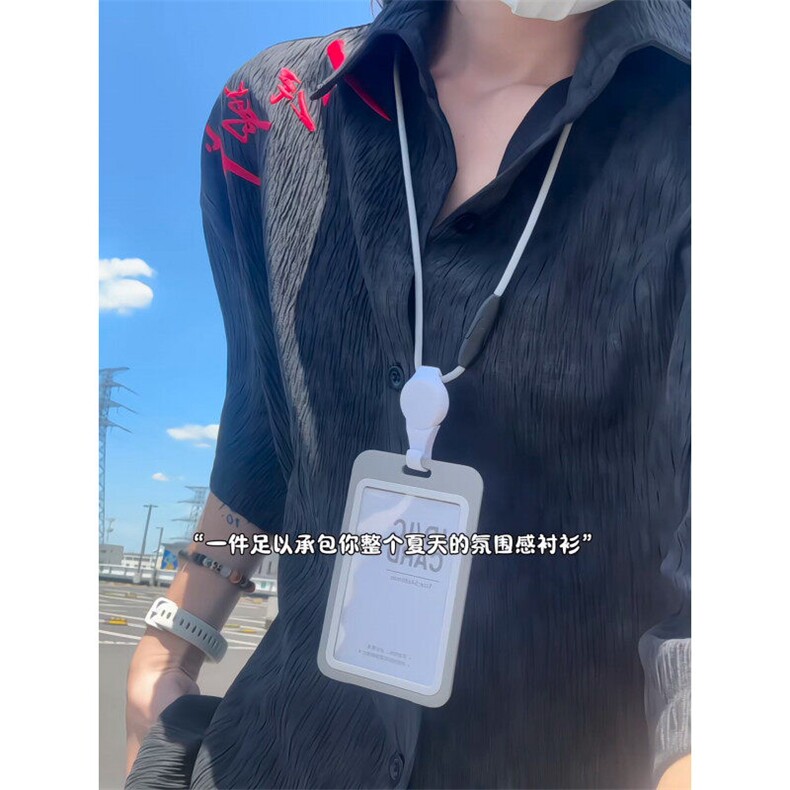 XZ809A/SSS09/P65/控78   扎染冰丝刺绣人民万岁短袖衬衫图片