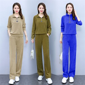 今年流行卫衣套装春秋装2025年新款女装时尚休闲洋气裤子两件套潮图片