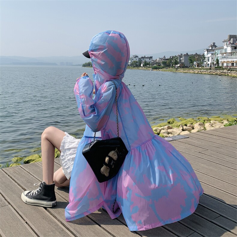 好数据高转化现货新款2026夏季花色防晒衣女182A8562P115K168,女装防晒衣,浙宝182A