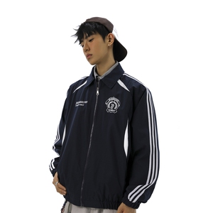 美式学院风刺绣设计大码M-5XL无影墙棒球服夹克男JK78073P79控128图片