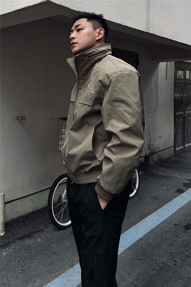 【网图慎用】JK009工装美式游骑兵夹克聚酯纤维(M-5XL)TP55,男装夹克,电商A088