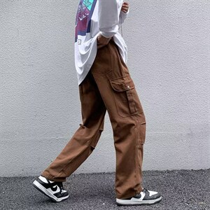 工装裤男夏季潮牌欧美街头高街vibe美式裤子A730P42,夏季藏蓝色半裙搭配什么颜色的上衣图片