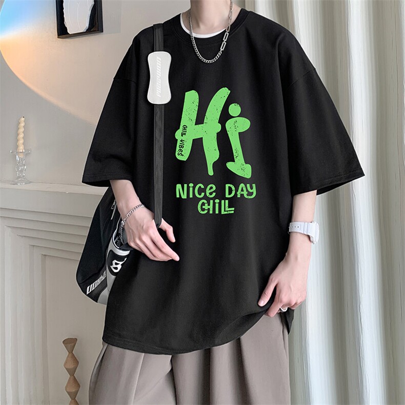 230g重磅纯棉短袖t恤男大码半袖半截袖DX17418-P20,男装T恤,电商A040