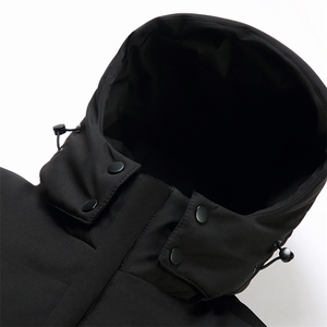 羽绒服男士2023新款韩版潮流保暖防风连帽鸭绒外套SJ781208-P210图片