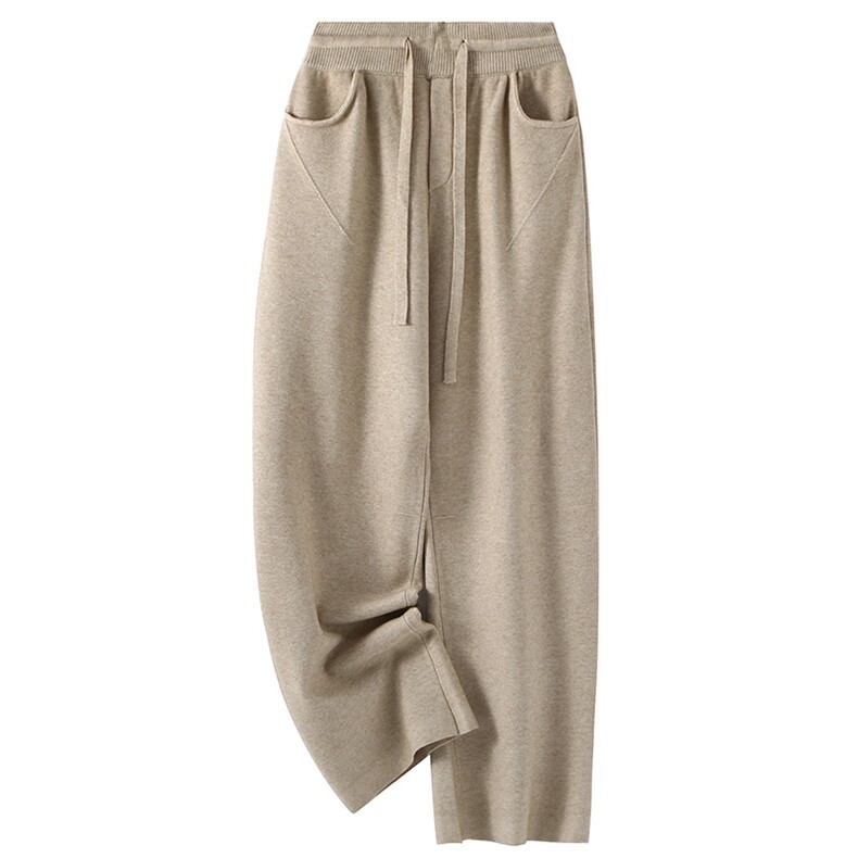 2025年秋季通勤镰刀裤时尚百搭休闲，女装休闲裤，阿娇羊绒