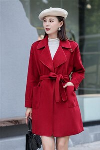 双面奥驼绒大衣,其它,雪飞诗