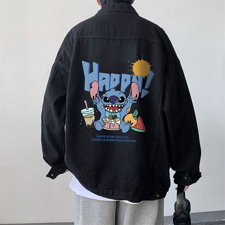 牛仔夹克男大码牛仔外套男茄克NJ77077-P60,男装夹克,电商A040