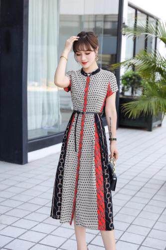 夏季新款连衣裙，女装连衣裙，锦豪达