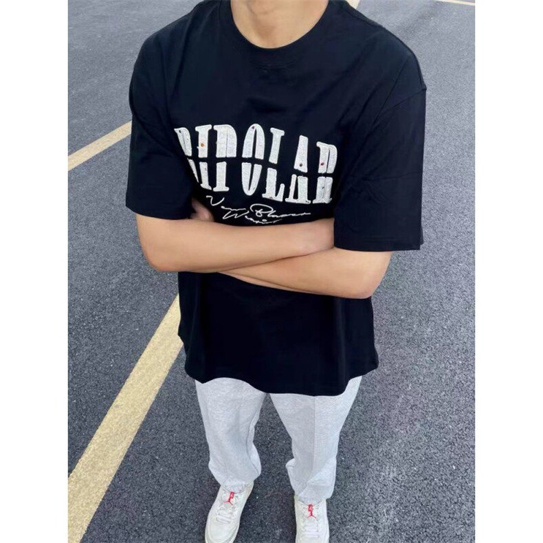 刺绣纯棉潮牌刺绣短袖ZX0153-P35,男装T恤,星座313A(原308A-2)