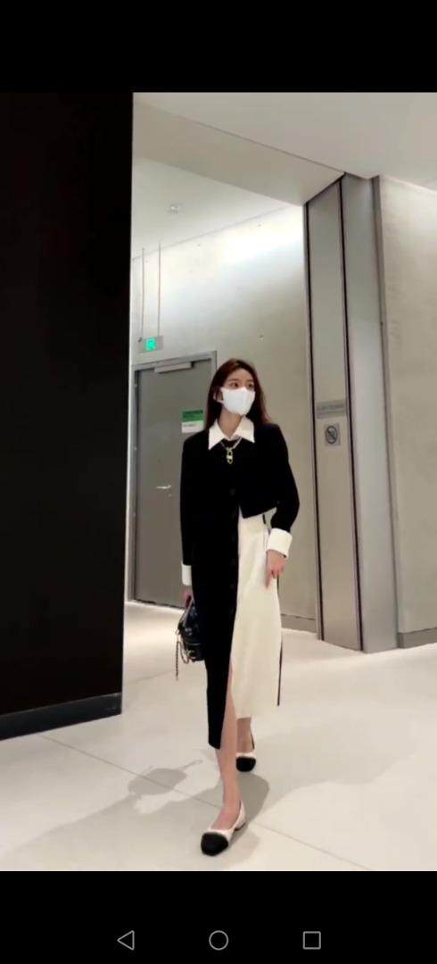 假两件风衣裙，女装风衣，迪蔓君翔