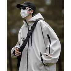 春秋外套男潮牌宽松ins高街hiphop休闲夹克韩版潮流上衣，男装夹克，星座716-3