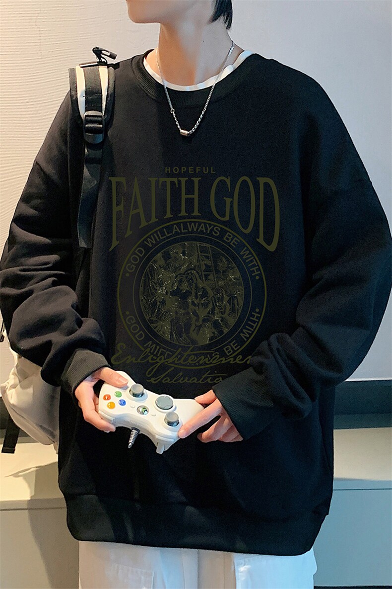 8XL圆领卫衣男超大码胖子肥佬大号长袖t恤S6388-P28,男装卫衣,电商A040