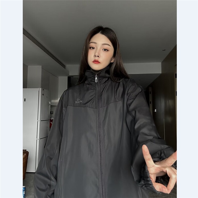 夹克男韩版潮流美式痞子帅拼色字母2023秋冬新款ins外套W4992-P55,男装夹克,星座412-3