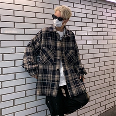 秋季百搭夹克小香风工装男外套上衣A071-C68-P68，男装夹克，电商A071