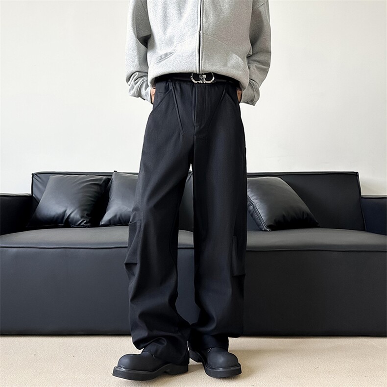 B258-K9915-特P55控79 抖音品质 休闲裤 成分90%棉10%聚酯纤维图片