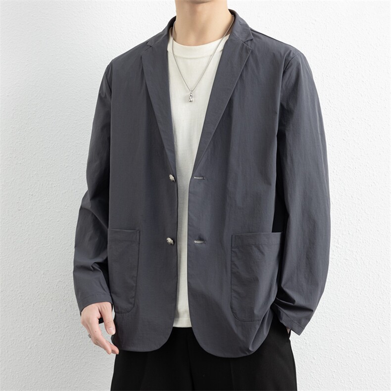 春季新款商务风西装外套男休闲西服男士西服JK02628-P83,男装西服套装,星座308B-2