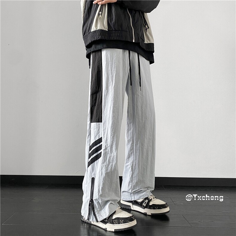 抖音品质秋季新款机能风速干长裤宽松冲锋裤B315-K23463-p50控68,男装休闲裤,电商B315