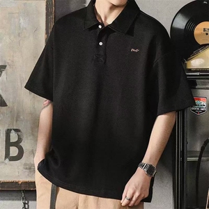 1506-1/TG15551/P29复古美式短袖夏季潮牌刺绣简约男士休闲潮TX恤图片
