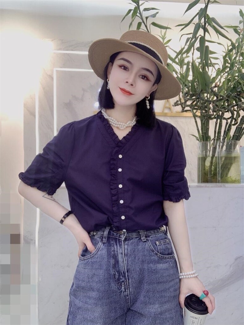 2022新款夏季衬衣，其它，瑟拉·女人缘