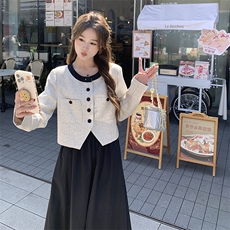 现货！26年春装新款优雅知性小香风套装7718-P165K228，女装套装/套裙，2D112