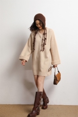 羊绒帽女新品韩版休闲黑色大头围绑带雷锋帽，帽子，五色羊羊绒