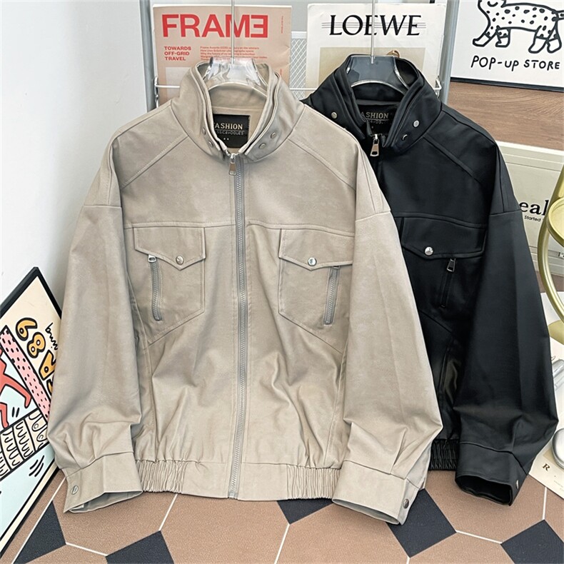 美式外套男春秋款潮牌夹克工装痞帅棒球服JK6230-P73,男装夹克,星座308B-2