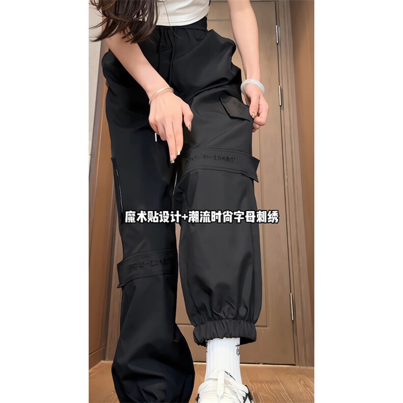 量大优供视频速干冲锋口袋刺绣束脚长裤男CK918-特p30,男装休闲裤,电商B371