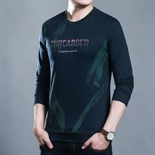 C2010钱塘2020-2秋冬新款男士卫衣大货高品质圆领长袖T恤P42，男装卫衣，钱塘207-2