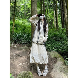 网图有货 夏季美式可拆分户外薄款透气防晒衣马甲两件套 A646-P43图片