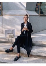 秋天风衣时尚大气，女装风衣，早颜