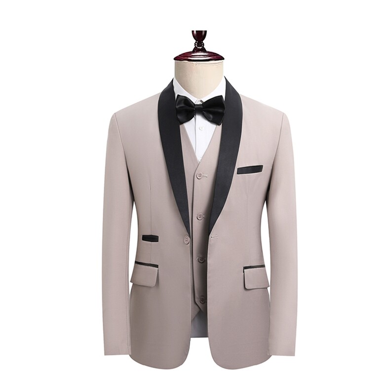 JS8606-X-D-KJP115跨境单西修身婚礼西服青果领青年正装结婚西装,男装西服,星座510A-3
